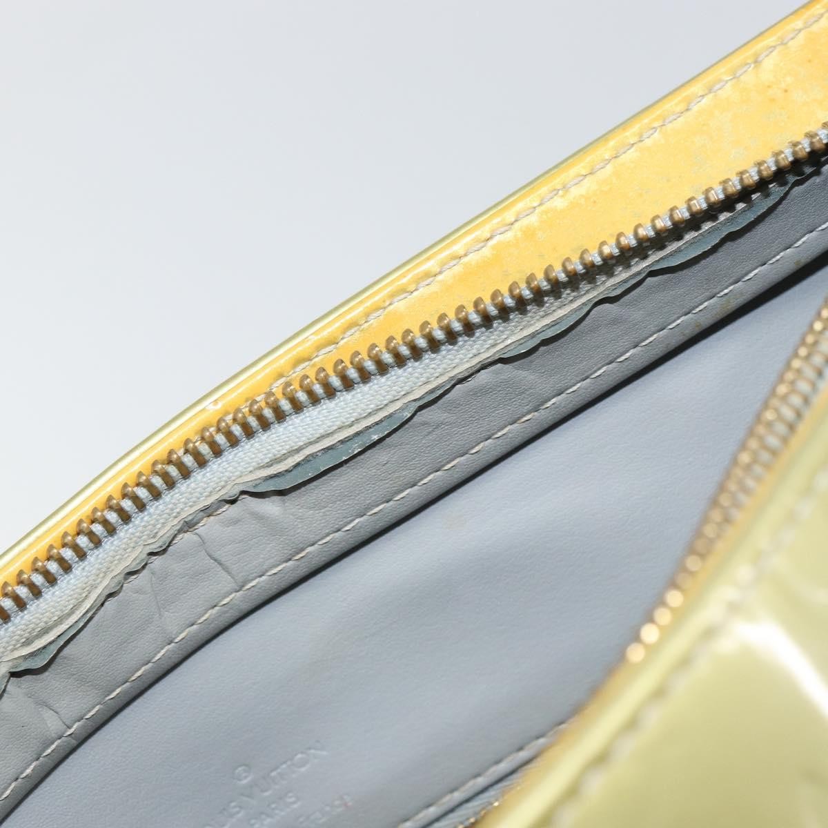 Louis Vuitton Houston Handbag Monogram Vernis, GRAY, PATENT_LEATHER, Handbag