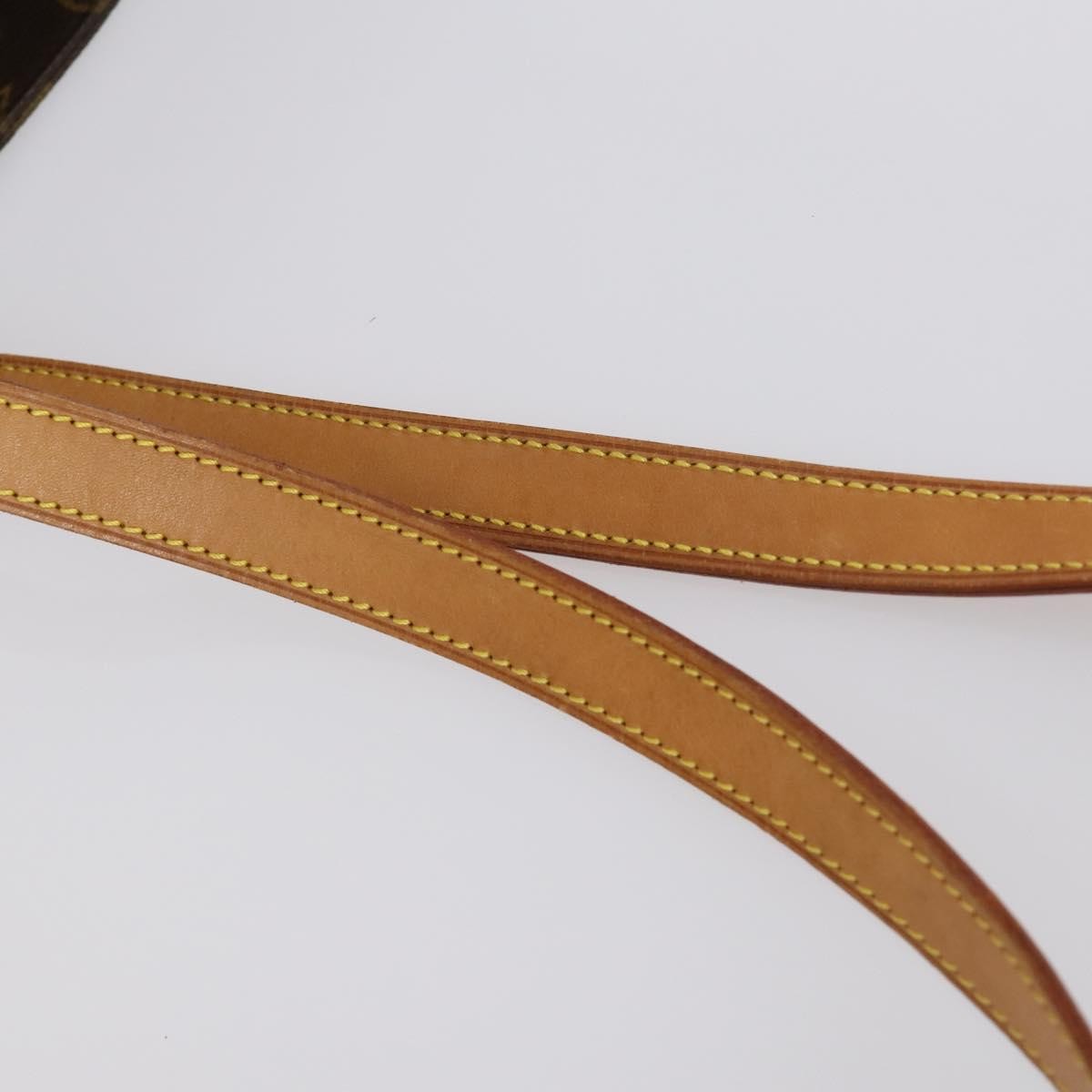 Louis Vuitton Shopping Sac Handbag Monogram Canvas, BROWN, CANVAS, Handbag