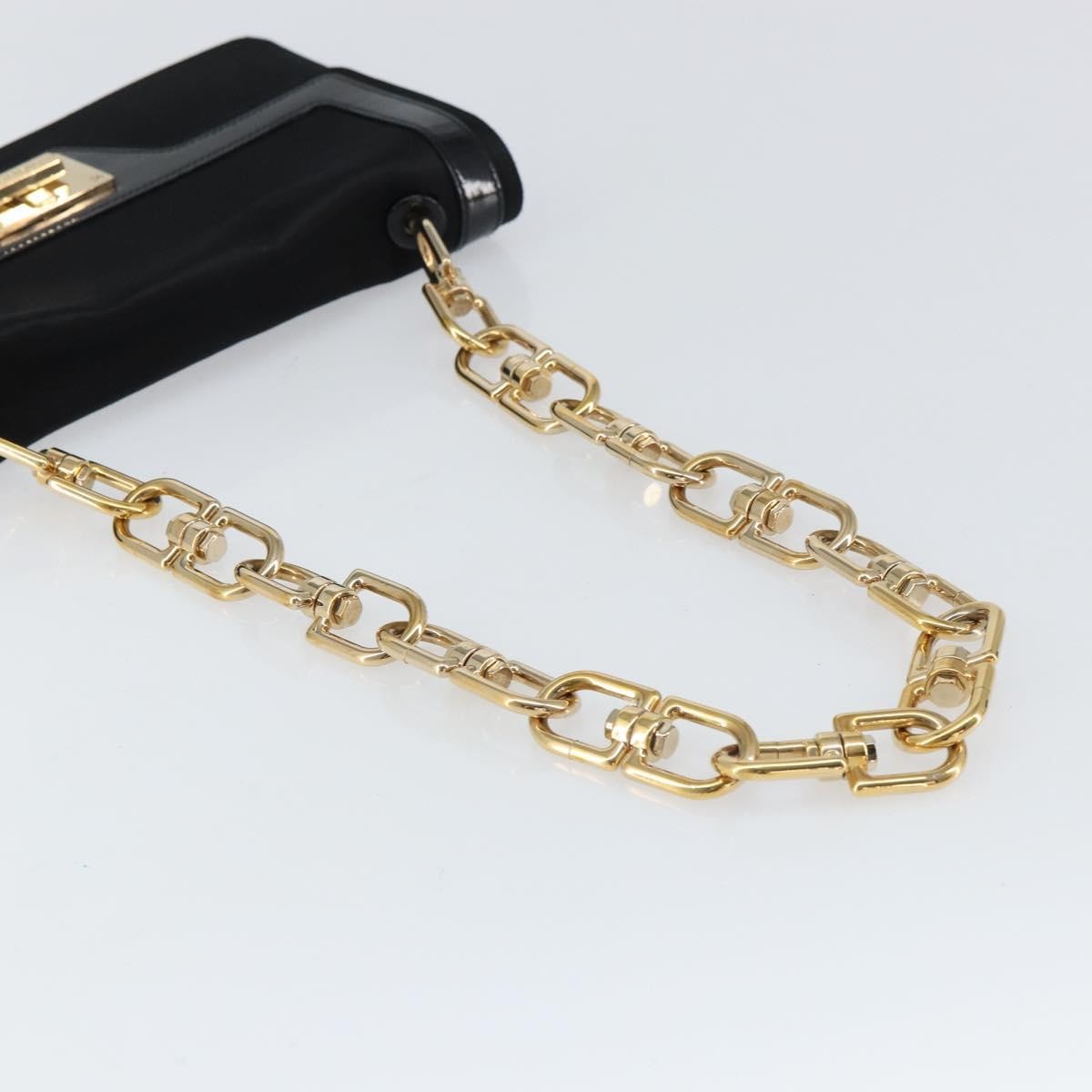 Givenchy Shoulder Bag Satin, BLACK, SATIN, Shoulder bag