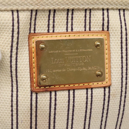 Louis Vuitton Antigua Pouch Canvas, WHITE, CANVAS, Clutche & pouche