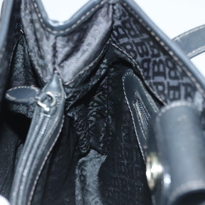 Bally Vintage Shoulder Bag Nylon, BLACK, NYLON, Shoulder bag