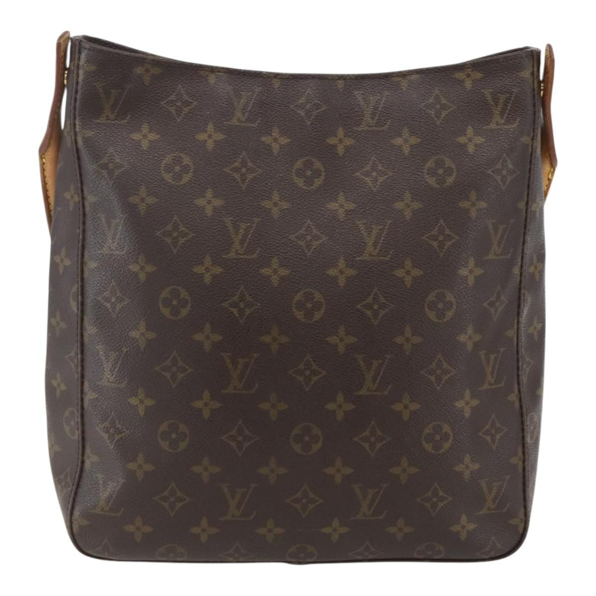 Louis Vuitton Looping Handbag Monogram Canvas, BROWN, CANVAS, Shoulder bag