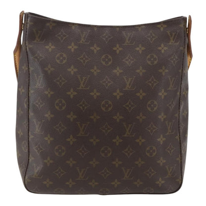 Louis Vuitton Looping Handbag Monogram Canvas, BROWN, CANVAS, Shoulder bag