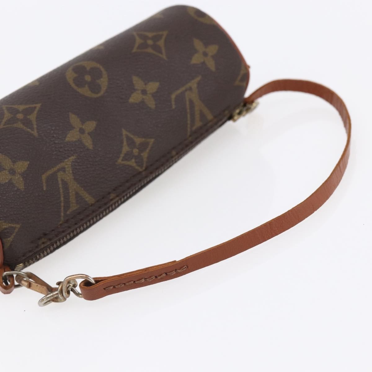 Louis Vuitton Papillon Pochette Monogram Canvas, BROWN, CANVAS, Clutche & pouche