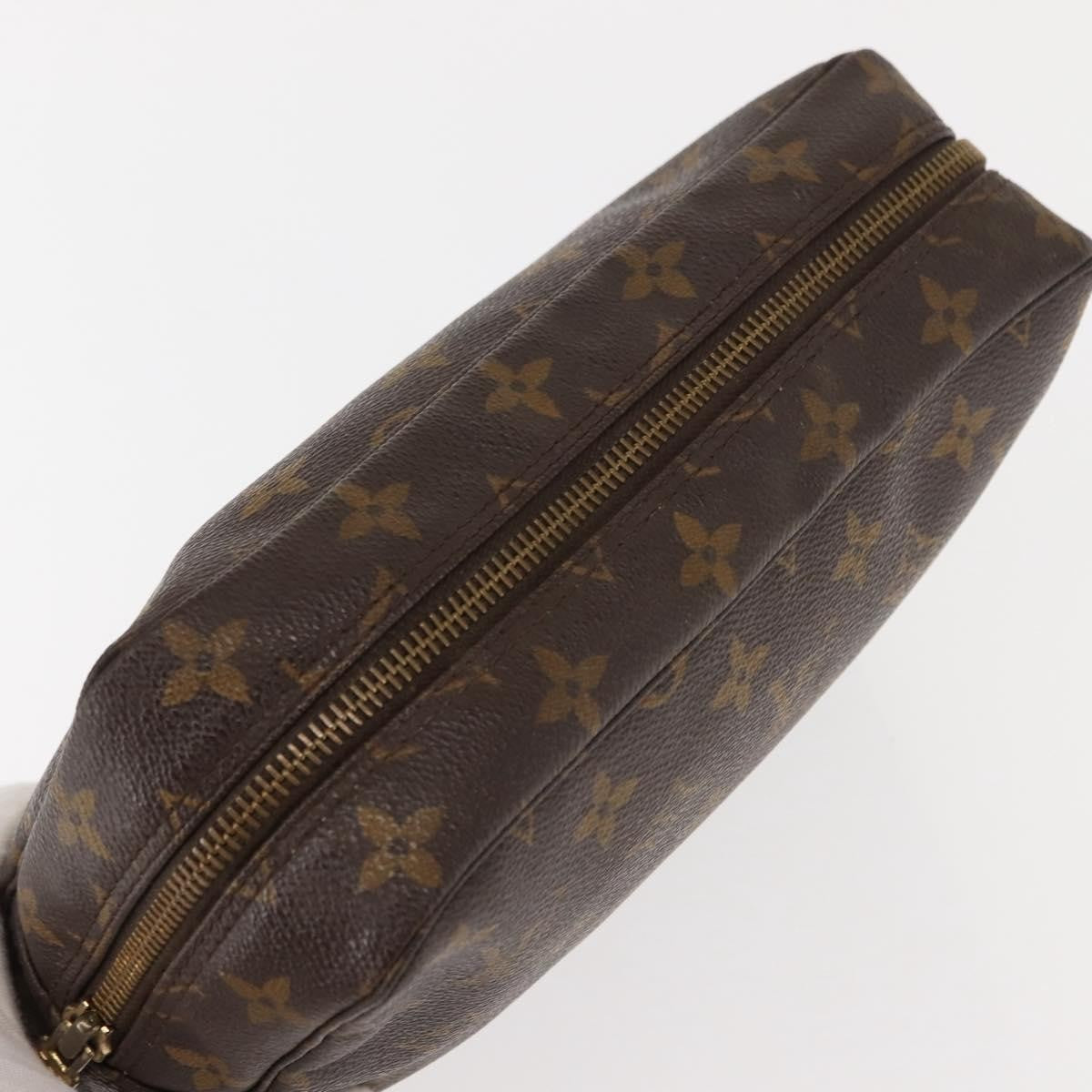 Louis Vuitton Trousse Toilette Monogram Canvas, BROWN, CANVAS, Clutche & pouche