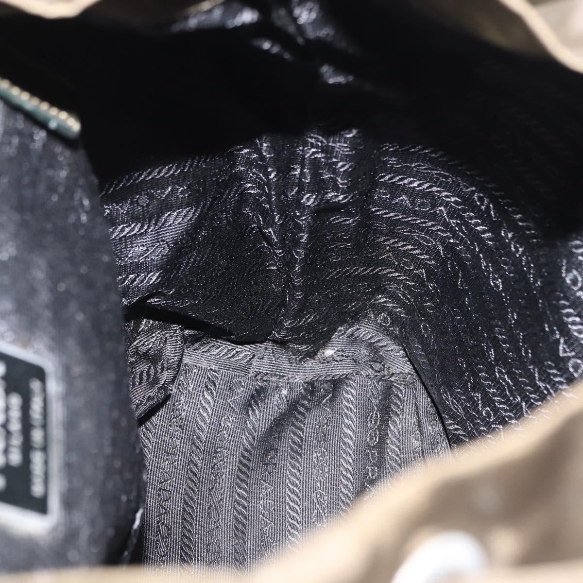 Prada Sac à dos Re-nylon nylon, KHAKI, NYLON, Backpack