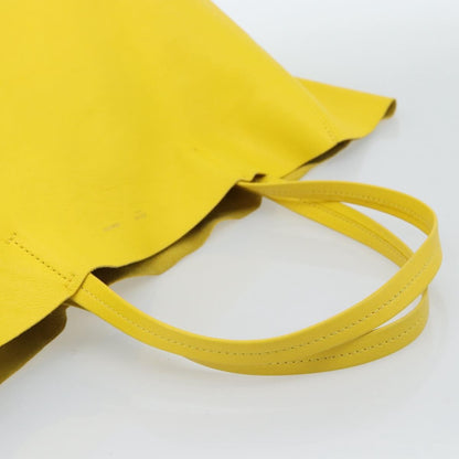 Celine Tote bag Leather, Yellow, Leather, Tote Bag