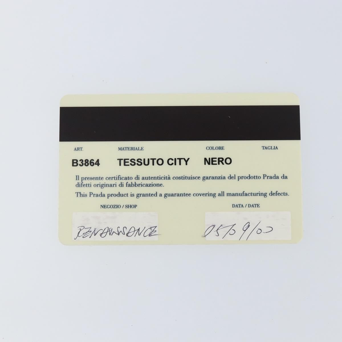 Prada Vintage Tote Nylon, BLACK, NYLON, Tote bag