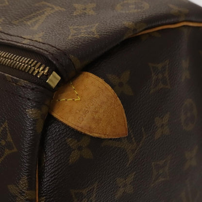 Louis Vuitton Keepall Bag Monogram Canvas, BROWN, CANVAS, Travel bag