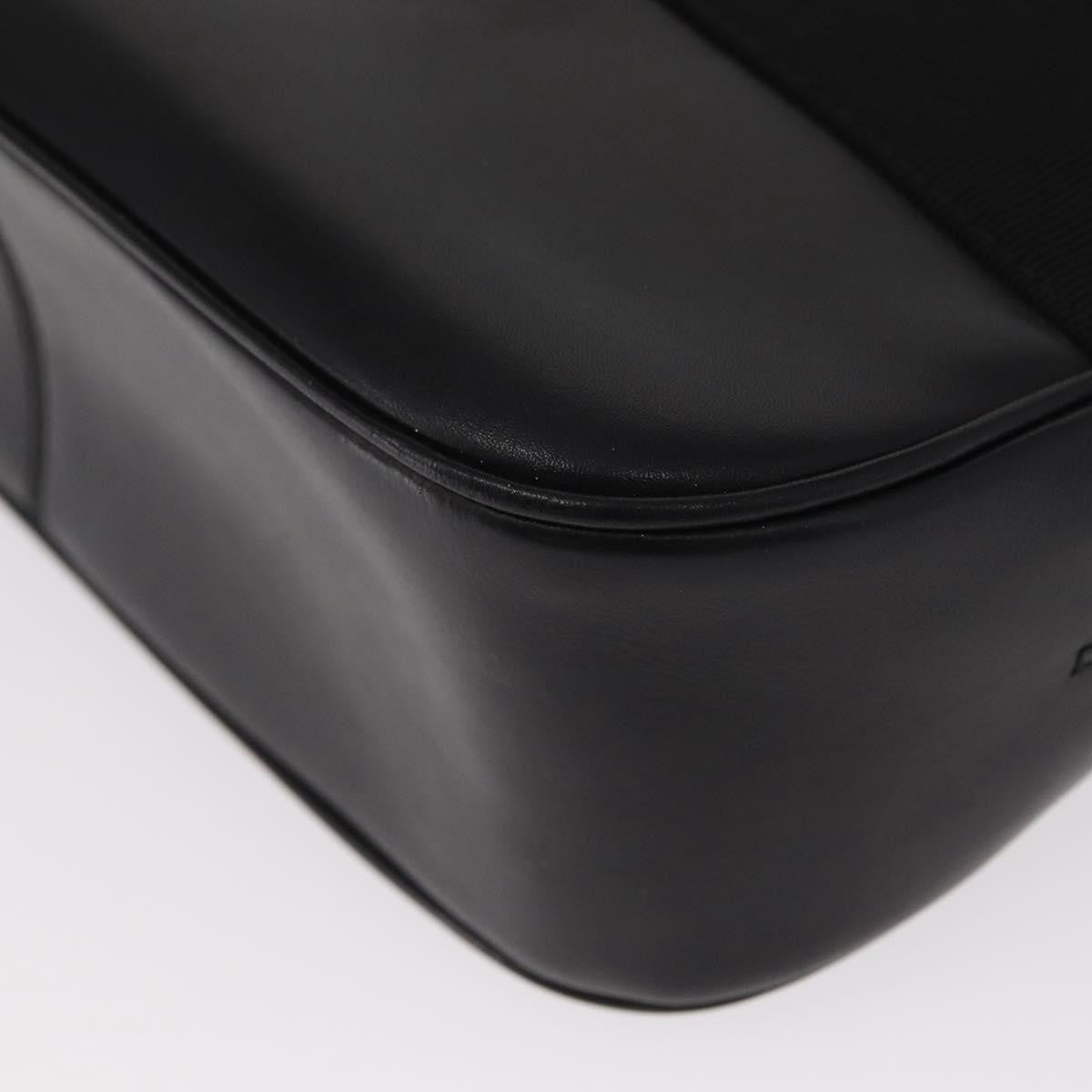 Salvatore Ferragamo Vala Shoulder Bag Leather, BLACK, LEATHER, Shoulder bag