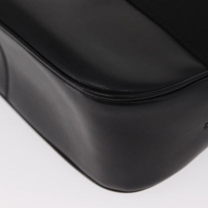 Salvatore Ferragamo Vala Shoulder Bag Leather, BLACK, LEATHER, Shoulder bag