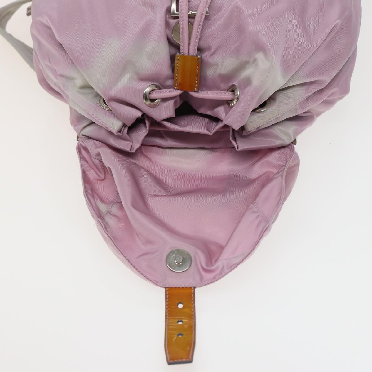 Prada Front Pocket Backpack Tessuto, PINK, NYLON, Backpack