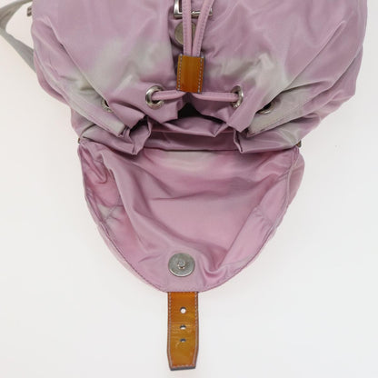 Prada Front Pocket Backpack Tessuto, PINK, NYLON, Backpack
