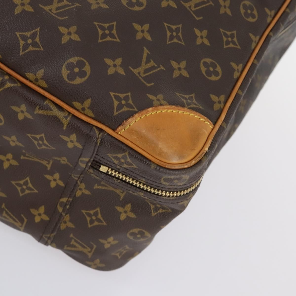 Louis Vuitton Sirius Handbag Monogram Canvas, BROWN, CANVAS, Travel bag