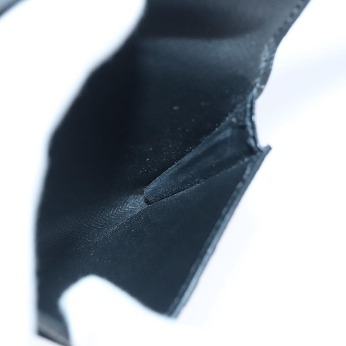 Louis Vuitton Envelope Business Card Holder Leather, BLACK, LEATHER, Card Holders