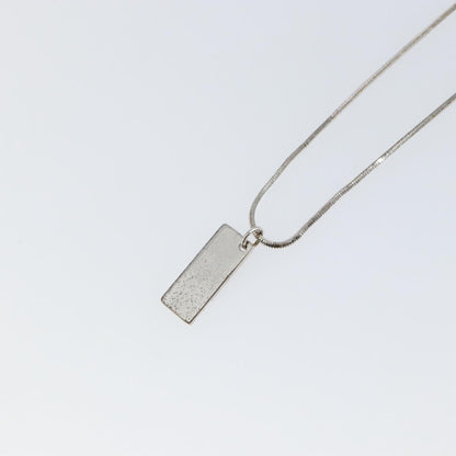Christian Dior Trotter Pendant Necklace Metal, SILVER, METAL, Necklace
