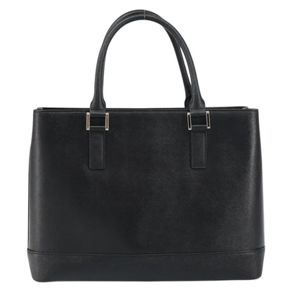 Burberry Vintage tote bag Leather, BLACK, LEATHER, Tote bag