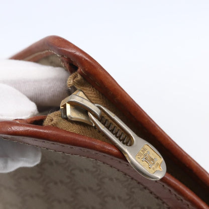 Celine Macadam Pochette Classic, BEIGE, CANVAS, Clutche & pouche