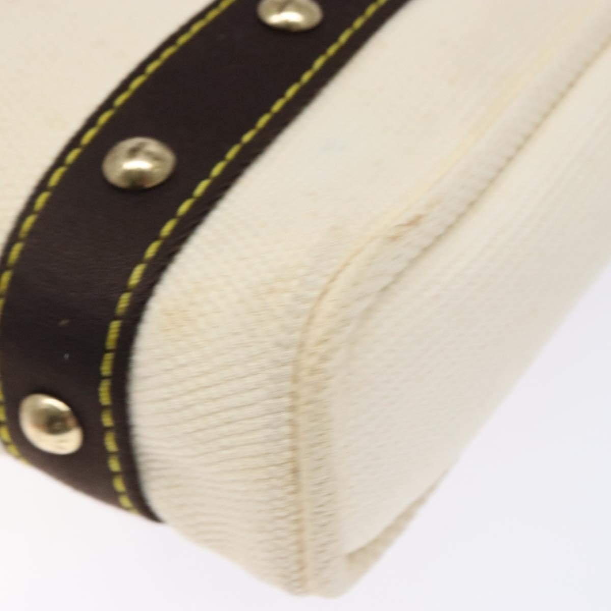 Louis Vuitton Antigua Tote Canvas, WHITE, CANVAS, Tote bag