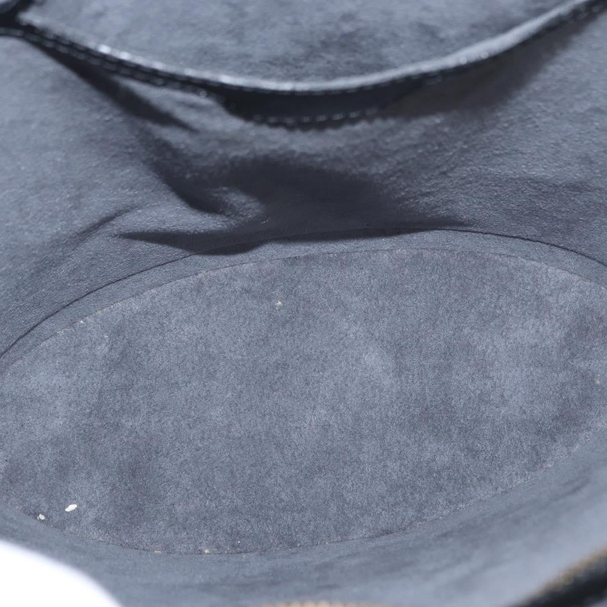 Louis Vuitton Saint Jacques Handbag Epi Leather, BLACK, LEATHER, Handbag