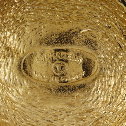 Chanel Vintage CC Quilted Medallion Bracelet Metal, GOLD, GOLD_PLATED, Bracelet