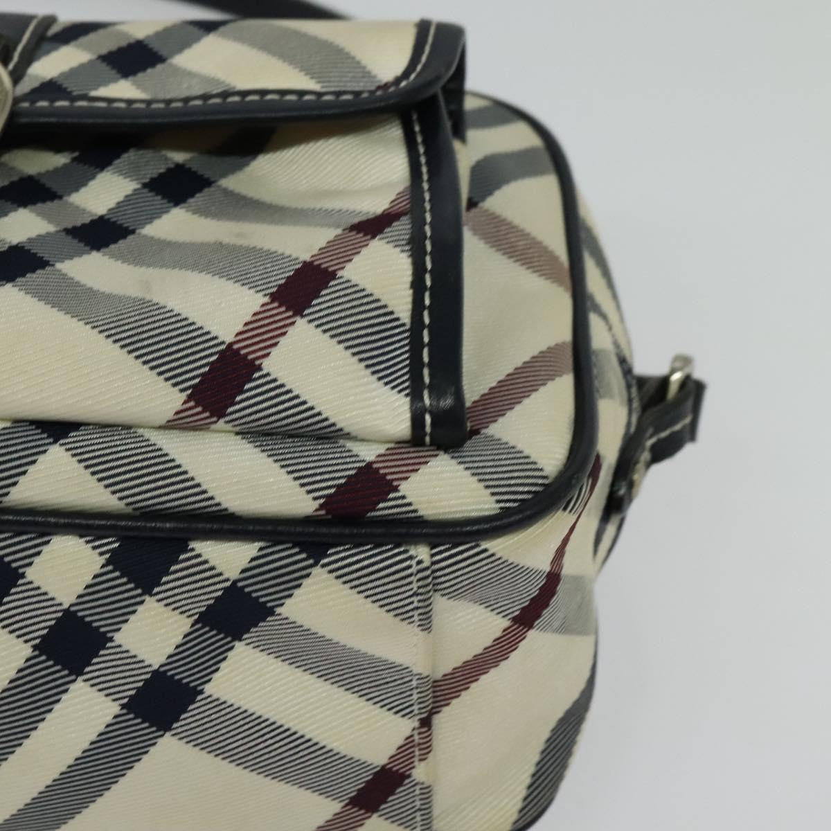 Burberry Nova Check Blue Label Canvas, BEIGE, CANVAS, Travel bag