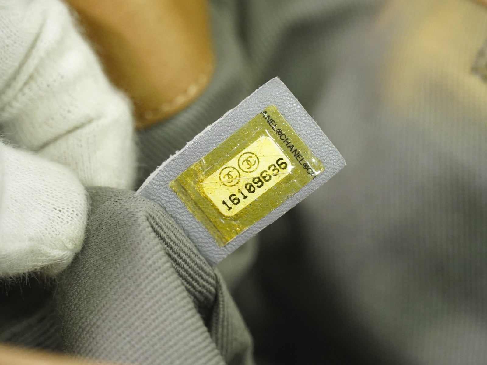 Chanel Boy Accordion Flap Bag Quilted Lambskin, BEIGE, LEATHER, Shoulder bag