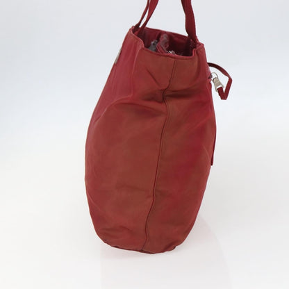 Prada Vintage Tote Tessuto, RED, NYLON, Tote bag