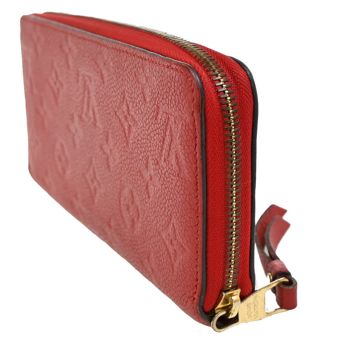 Louis Vuitton Portefeuille zippy Monogramme Empreinte Monogramme Empreinte, RED, LEATHER, Wallets