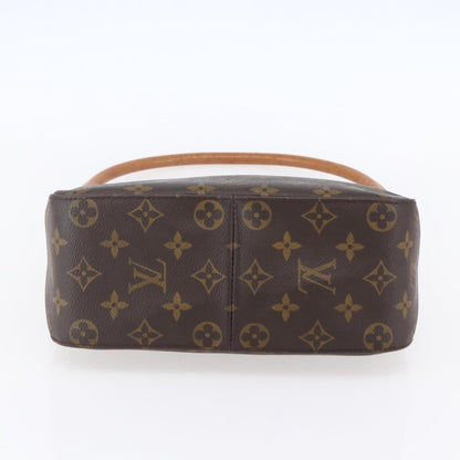 Louis Vuitton Looping Handbag Monogram Canvas, BROWN, CANVAS, Shoulder bag