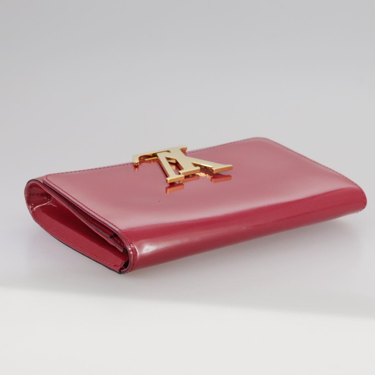 Louis Vuitton Louise Clutch Patent, PINK, PATENT_LEATHER, Clutche & pouche