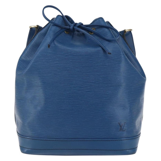 Louis Vuitton Noe Handbag Epi Leather, BLUE, LEATHER, Shoulder bag