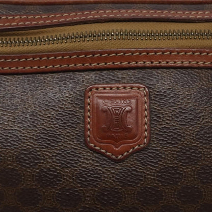 Celine Macadam Pochette Classic, BROWN, PVC, Clutche & pouche