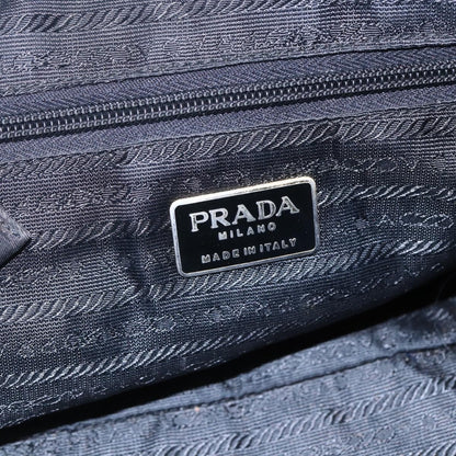 Prada Vintage Handbag Tessuto, BLACK, NYLON, Handbag