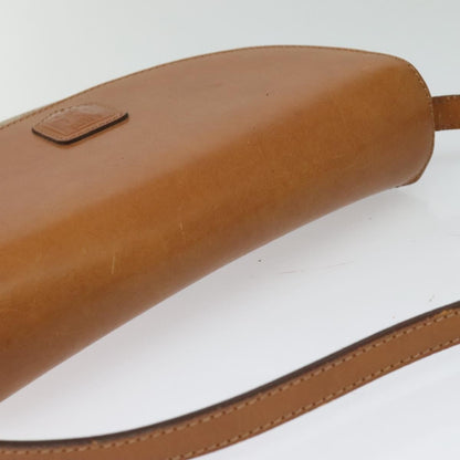 Celine Macadam Shoulder Bag PVC Leather, BEIGE, CANVAS, Shoulder bag