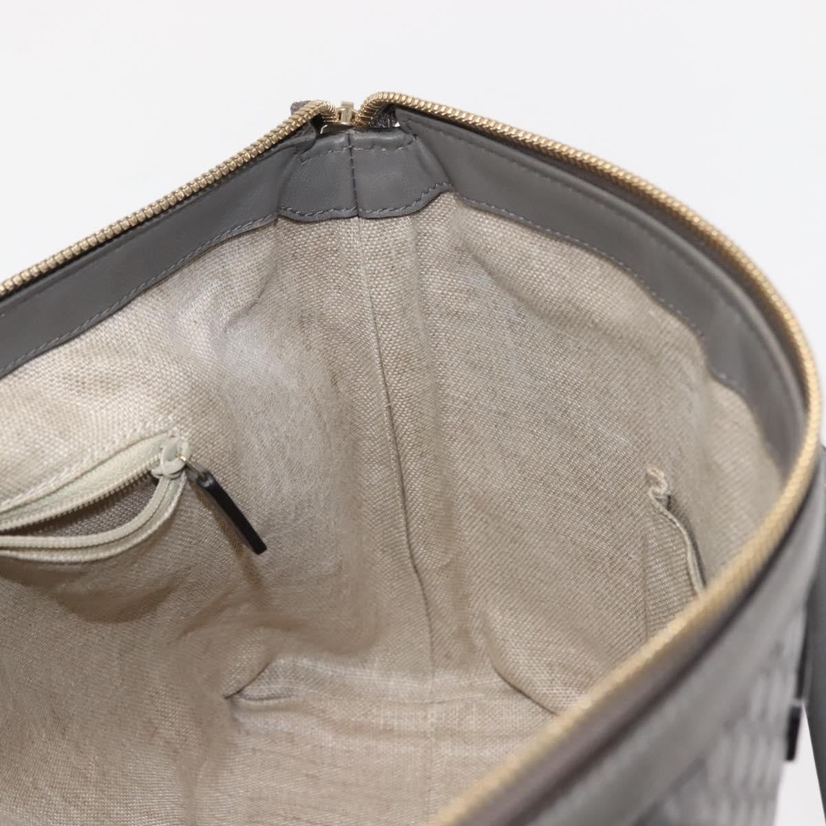 Gucci Britt Convertible Dome Satchel Microguccissima Leather, GRAY, LEATHER, Handbag