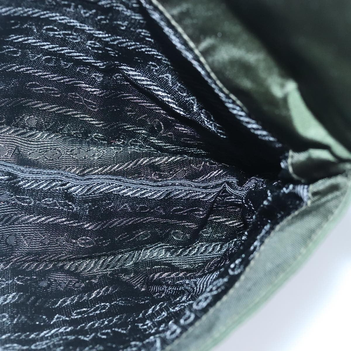 Prada Waist Bag Nylon and leather, KHAKI, NYLON, Shoulder bag