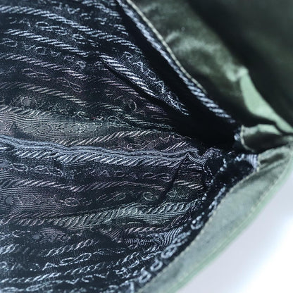 Prada Waist Bag Nylon and leather, KHAKI, NYLON, Shoulder bag