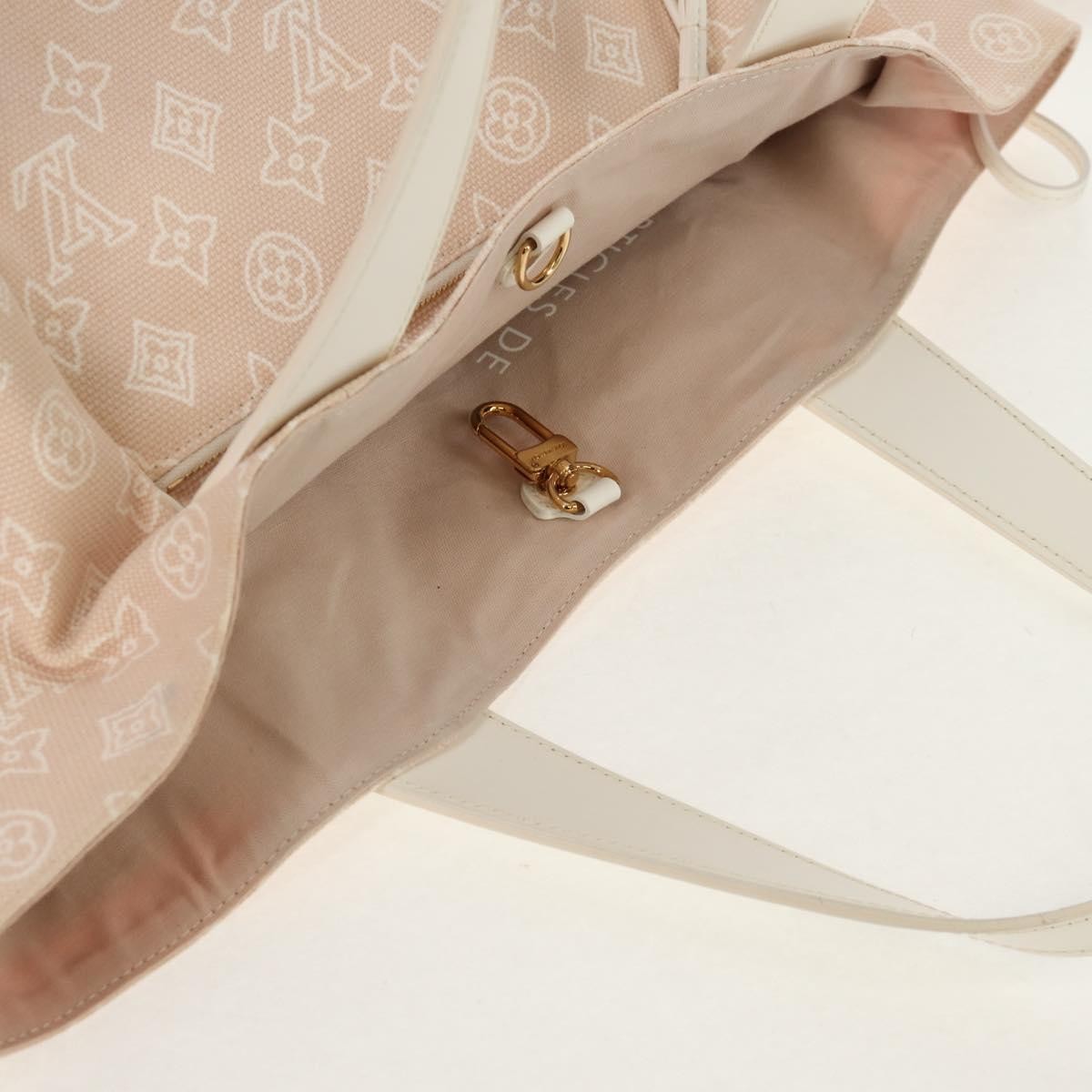 Louis Vuitton Cabas Ipanema Canvas, BEIGE, CANVAS, Tote bag