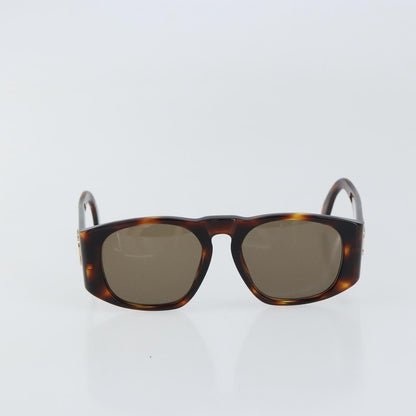 Chanel CHANEL Logo Sunglasses Eye Wear Plastic, Brown, Plastic, Sunglasses