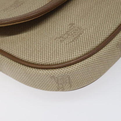 Burberry Vintage Shoulder Bag Canvas, BEIGE, CANVAS, Shoulder bag