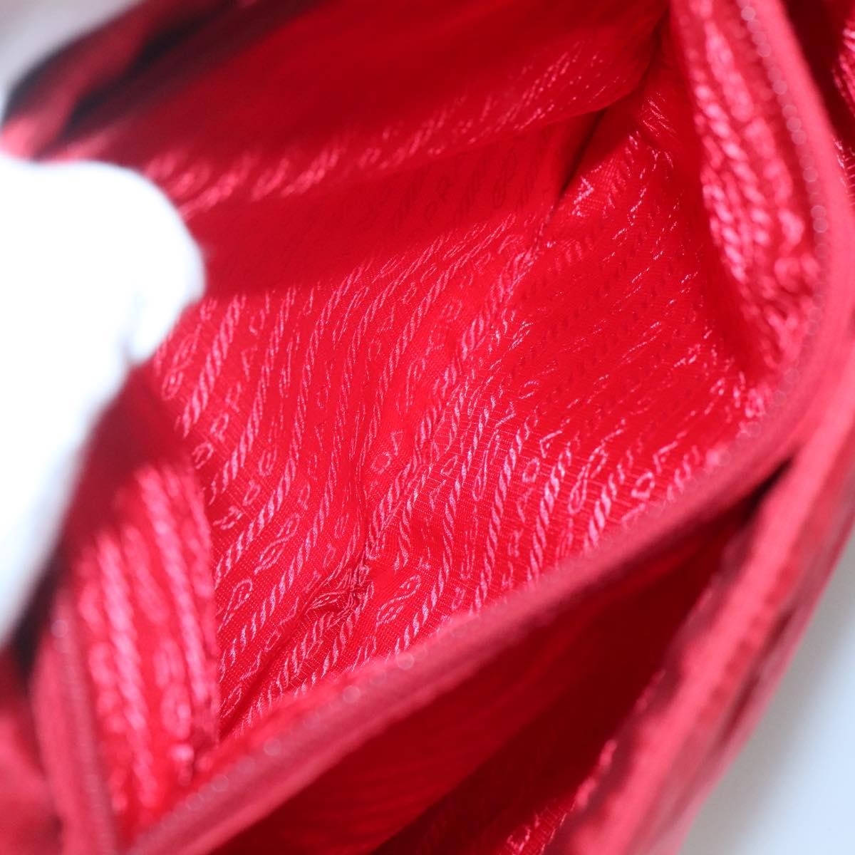 Prada Vintage Tote Tessuto, RED, NYLON, Tote bag