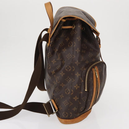 Louis Vuitton Bosphore Backpack Monogram Canvas, BROWN, CANVAS, Backpack