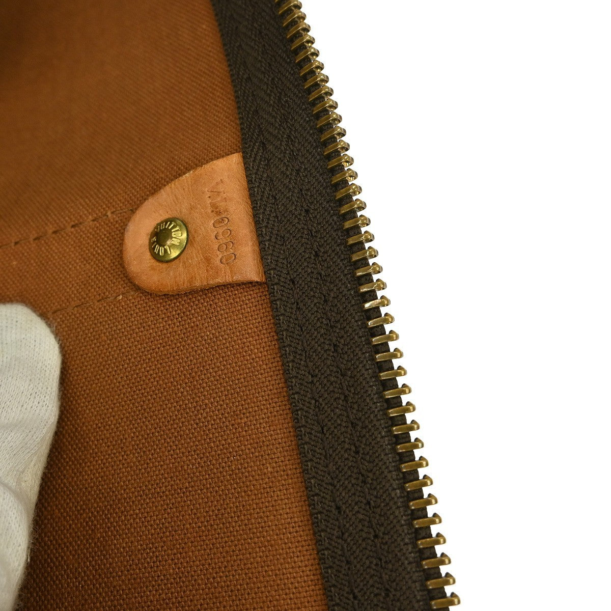 Louis Vuitton Keepall Bandouliere Bag Monogram Canvas, BROWN, CANVAS, Travel bag