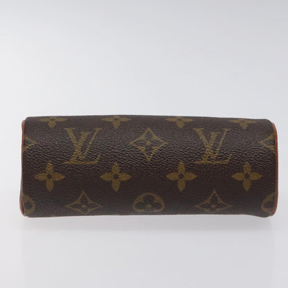 Louis Vuitton Papillon Pochette Monogram Canvas, BROWN, CANVAS, Handbag