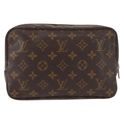 Louis Vuitton Trousse Toilette Monogram Canvas, BROWN, CANVAS, Clutche & pouche