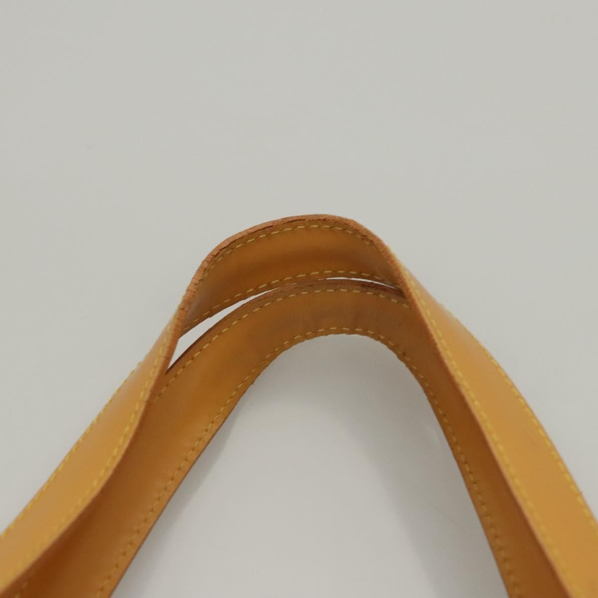 Louis Vuitton Saint Jacques Handbag Epi Leather, YELLOW, LEATHER, Handbag