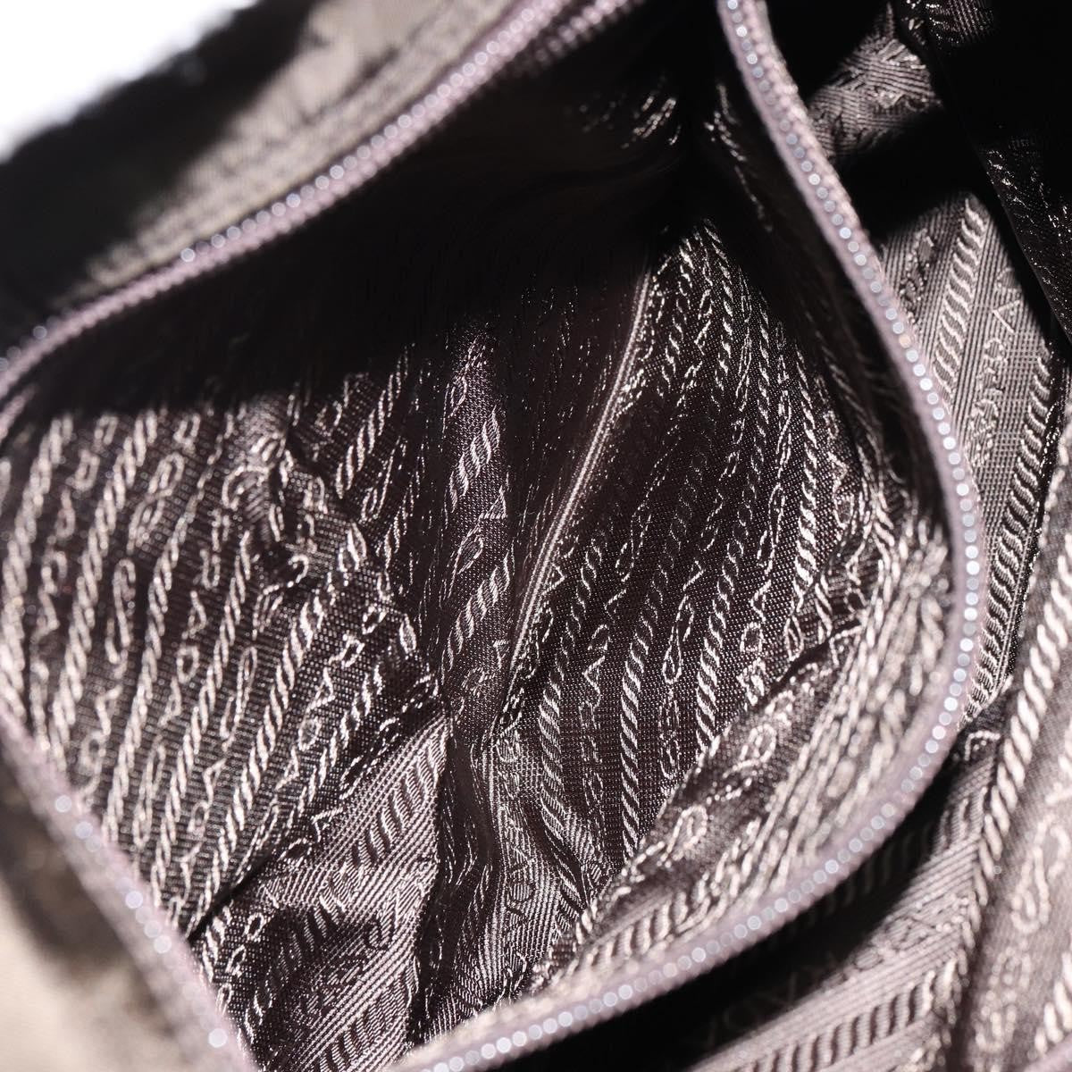 Prada Vintage Zip Tote Tessuto, KHAKI, NYLON, Tote bag