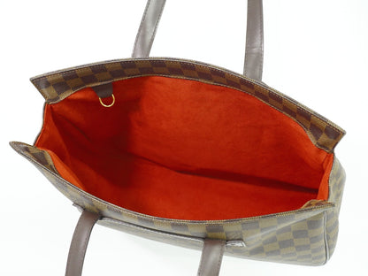 Louis Vuitton Parioli Handbag Damier, BROWN, CANVAS, Tote bag