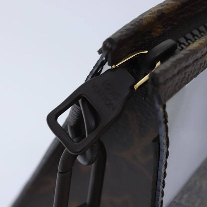 Louis Vuitton Chess Stand Pouch Canvas, BROWN, CANVAS, Clutche & pouche